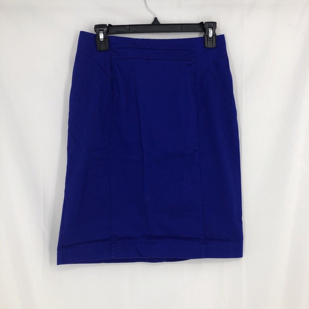 Worthington Pencil Skirt Royal Blue Size 8 Knee Length